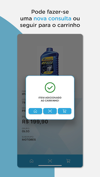 MaxBIP item adicionado